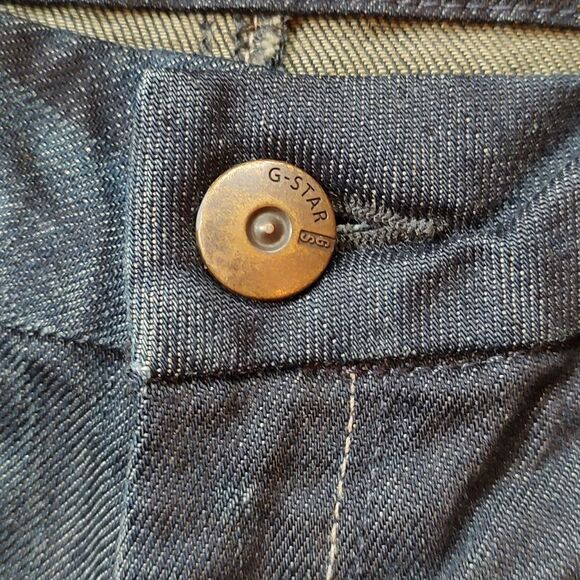 New With Tag G-Star Raw Denim Size 25x34 Gate Slacks Women's 100% Cotton Jeans - Picture 4 of 12